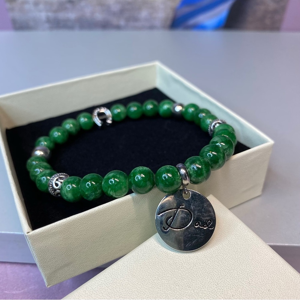 8mm Luxurious Men’s bracelet wonderful gift for fathers